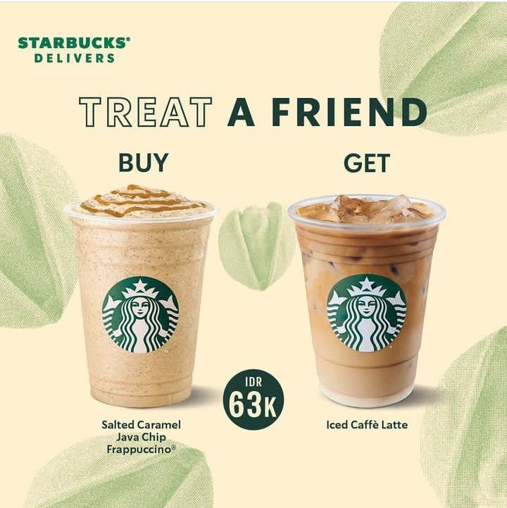 Promo Starbucks Treat A Friends – Beli 2 Minuman Mulai Rp. 63Ribuan image_1