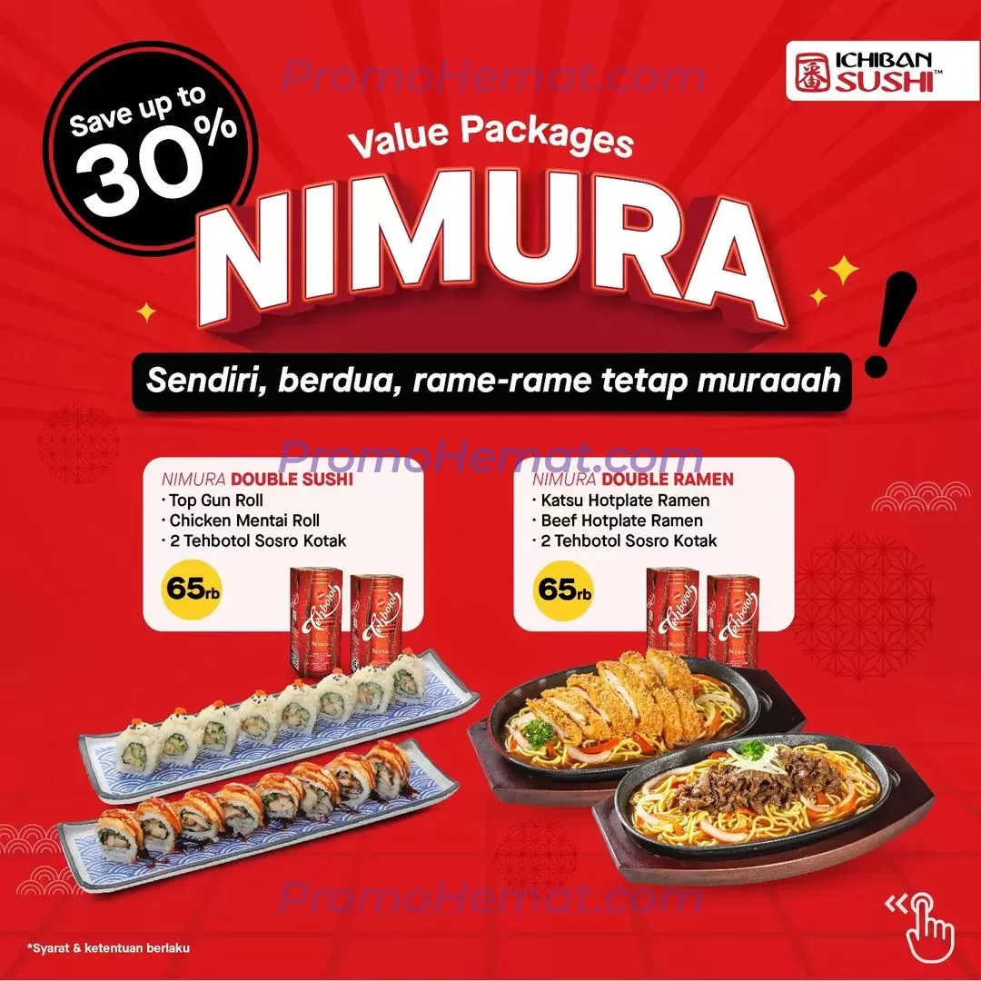 Promo Ichiban Sushi Value Packages Nimura – Harga Mulai Rp. 35Ribu image_3