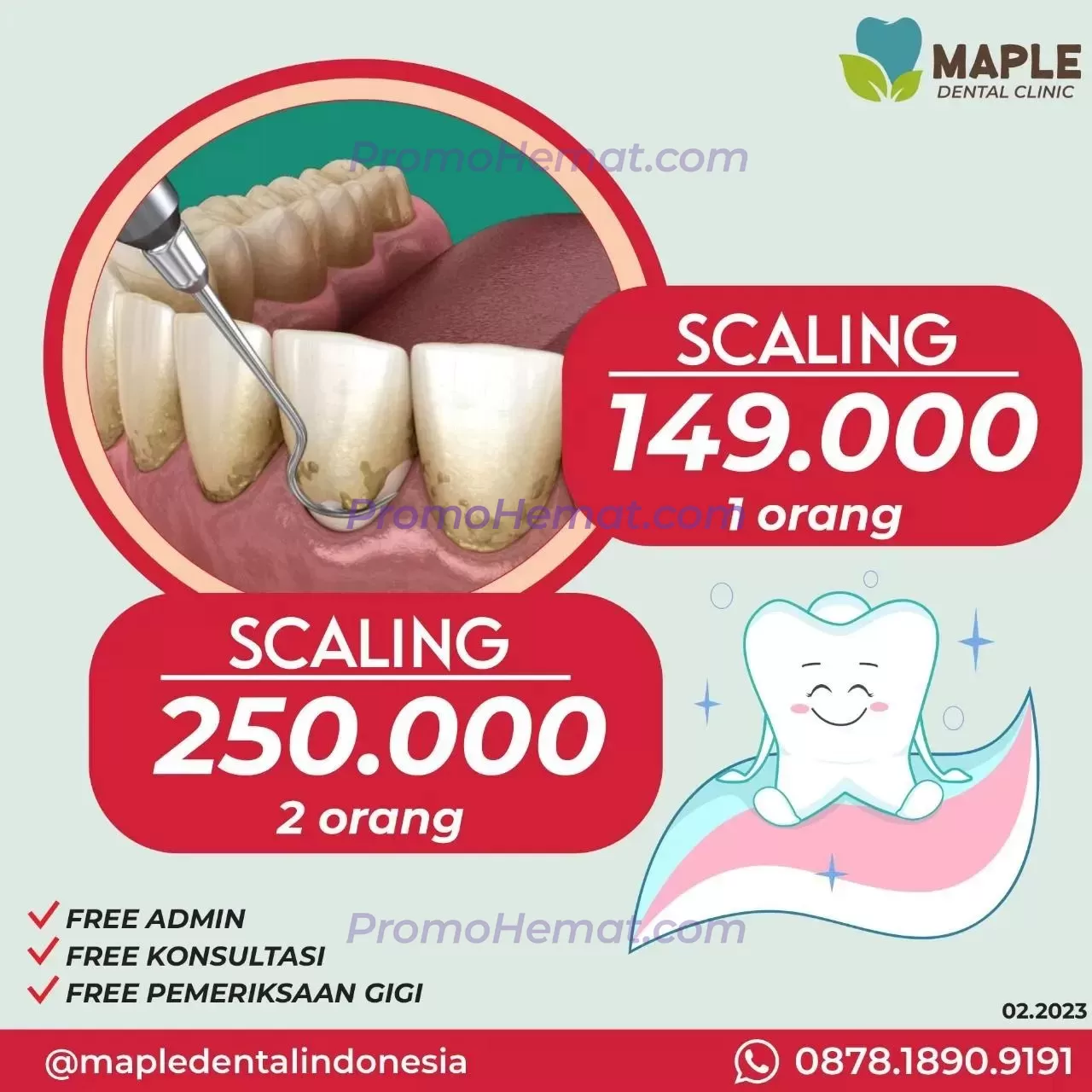 Promo Maple Dental Clinic February Deals image_1
