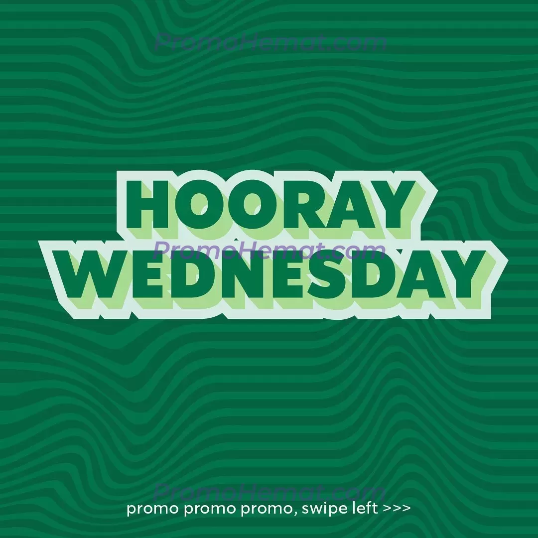 Promo Starbucks Hooray Wednesday image_1