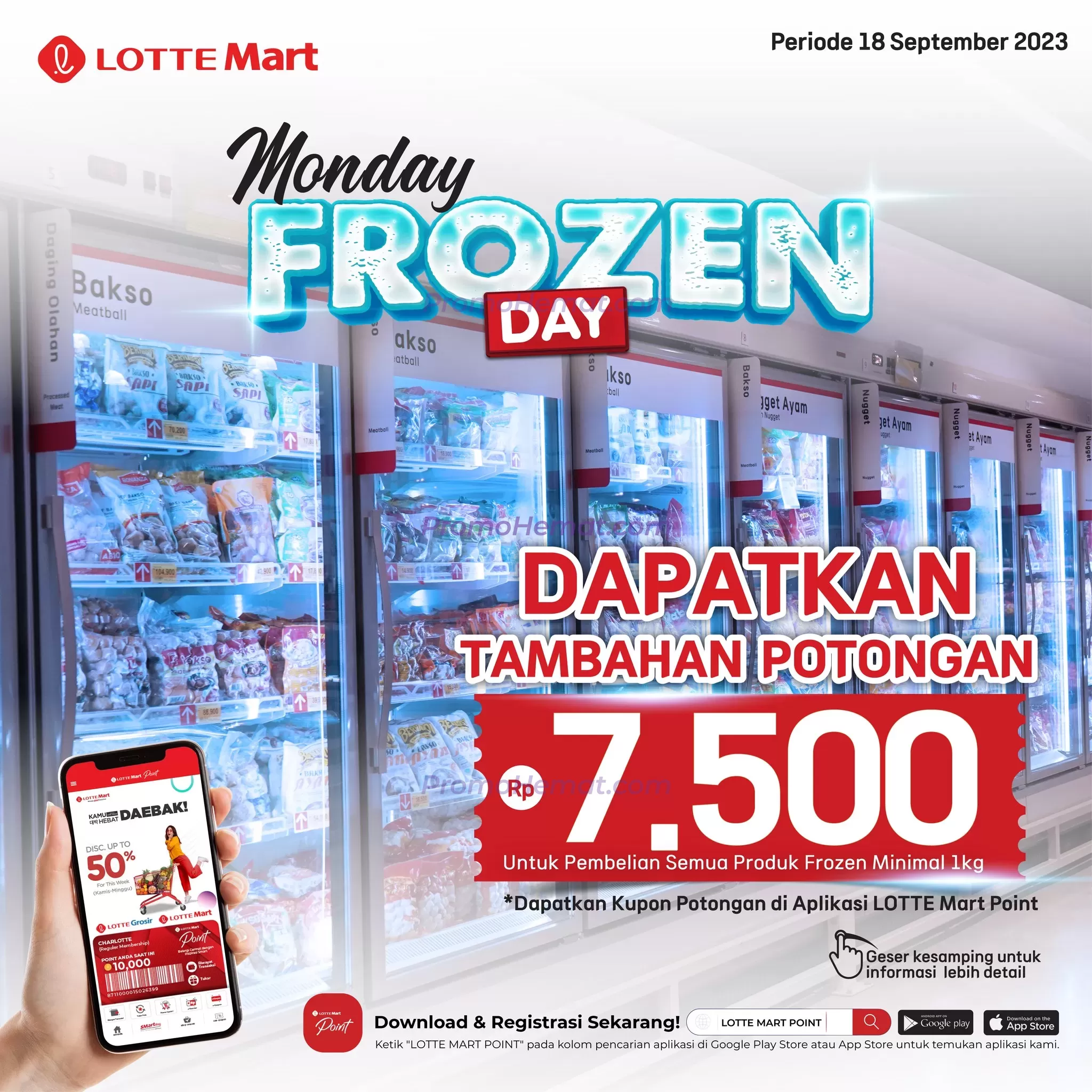 Promo Frozen Day Lotte Mart Periode 18 September 2023 image_1