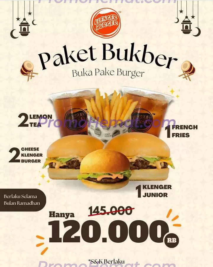 Klenger Burger Promo Paket Bukber – Harga Spesial Mulai Dari Rp. 75.000 image_3
